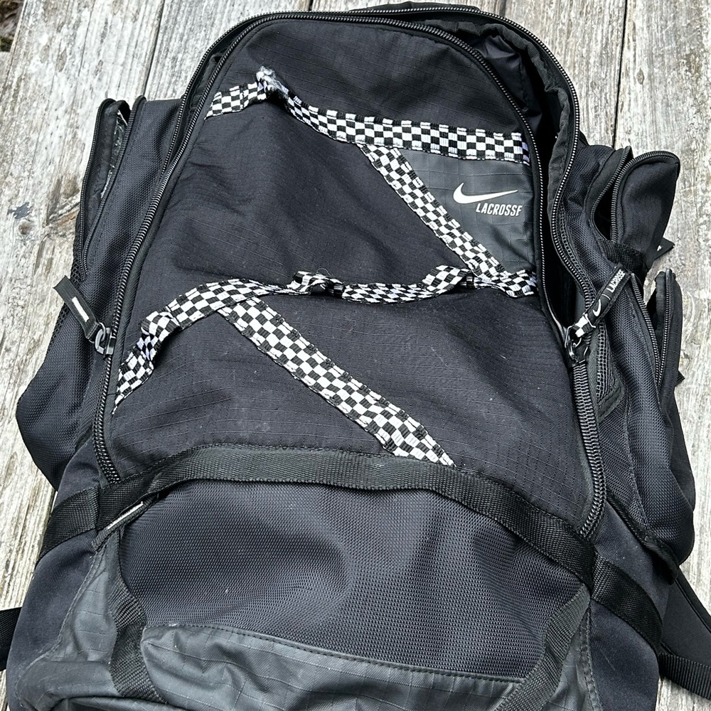 Black Men's Lacrosse Bag